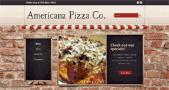 Desktop Screenshot of americanapizza.biz